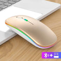 Mouse Sem Fio RGB - EcoLuminance Flex™ - Mundo Diverso